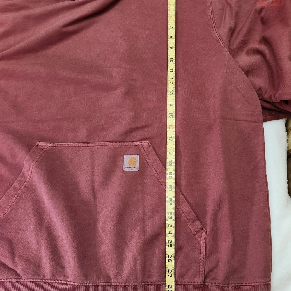 NWT Carhartt Moroon Pullover Hoodie Sweatershirt 2XL 100% Cotton